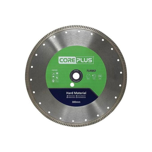 Coreplus HM300 Hard Material Turbo Diamond Blade 300mm CorePlus - RockBottom Northampton