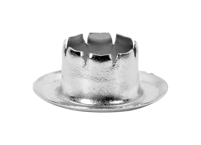 Rapid Eyelets 8mm Pack of 25 + Metal 2 Piece Anvil Rapid - RockBottom Nothampton