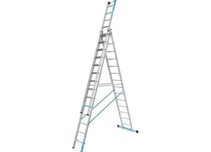 Zarges Skymaster Plus X Combination Ladder 3-Part 3 x 14 Rungs Zarges - RockBottom Northampton