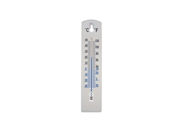 Faithfull Wall Thermometer - Plastic 200mm Faithfull - RockBottom Northampton
