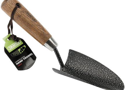 Draper Carbon Steel Heavy Duty Hand Trowel with Ash Handle, 125mm 14313 Draper - Town Tools 