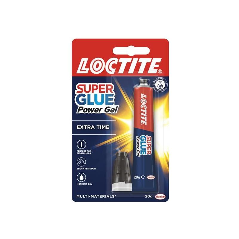 Loctite Super Glue Power Gel Tube 20g Loctite - RockBottom Northampton