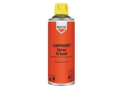 Rocol SAPPHIRE® Spray Grease 400ml ROCOL - RockBottom Nothampton