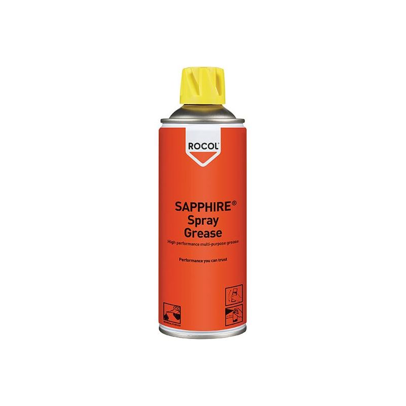 Rocol SAPPHIRE® Spray Grease 400ml ROCOL - RockBottom Nothampton