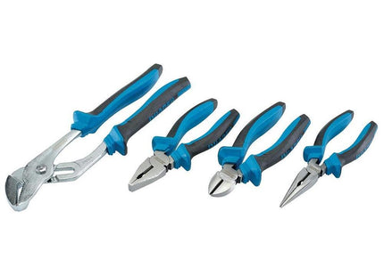 Draper Soft Grip Pliers Set (4 Piece) 81147 Draper - Town Tools 