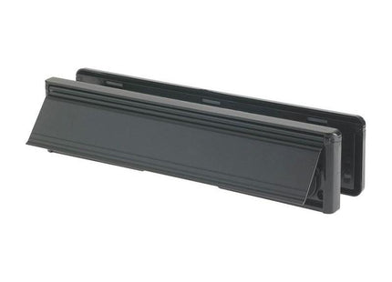 Yale Locks Letter Plate Black (Visi-Packed) 300mm (12in) Yale Locks - RockBottom Northampton