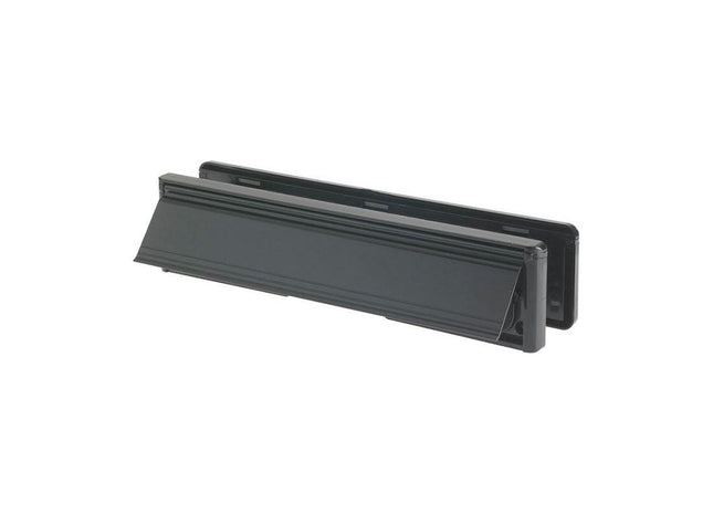 Yale Locks Letter Plate Black (Visi-Packed) 300mm (12in) Yale Locks - RockBottom Northampton