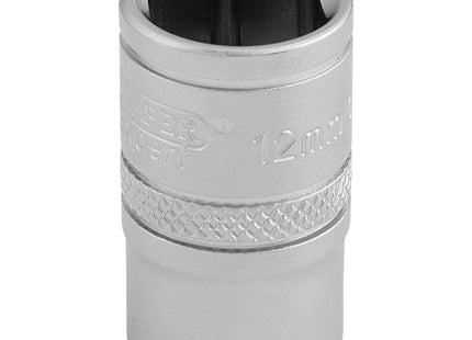 Draper 6 Point Metric Socket, 3/8" Sq. Dr., 12mm 16537 Draper - Town Tools 