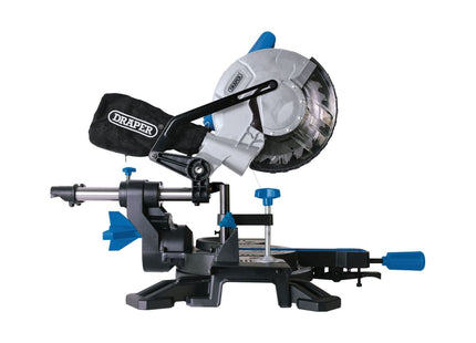 Draper Sliding Compound Mitre Saw with Laser Cutting Guide, 210mm, 1500W 83677 Draper - Town Tools 