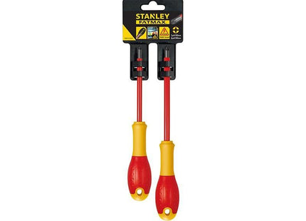 Stanley® Hand Tools FatMax® VDE Insulated Borneo PZ Scewdriver Set, 2 Piece STANLEY® Hand Tools - RockBottom Nothampton