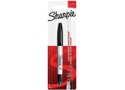 Sharpie® Twin Tip Permanent Marker Black Sharpie® - RockBottom Nothampton