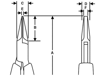 Lindstrom Supreme Flat Nose Smooth Jaw Pliers 120mm Lindstrom - RockBottom Northampton