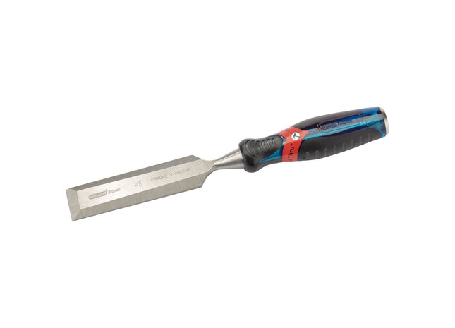 Draper Soft Grip 'Pound Thru' Bevel Edge Wood Chisel, 32 x 140mm Draper - Town Tools