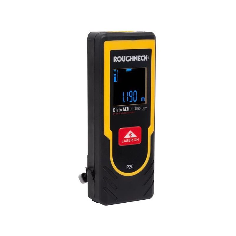 Roughneck P20 Laser Distance Measure 20m Roughneck - RockBottom Nothampton