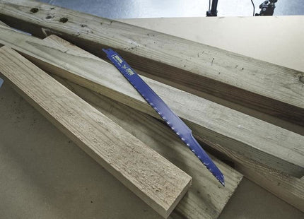 Irwin® 110R Sabre Saw Blade Metal & Wood Cutting 300mm Pack of 5 IRWIN® - RockBottom Northampton