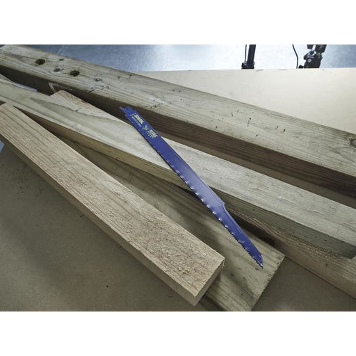 Irwin® 110R Sabre Saw Blade Metal & Wood Cutting 300mm Pack of 5 IRWIN® - RockBottom Northampton