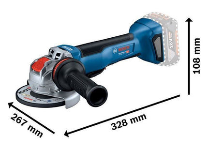 Bosch GWX 18V-10P Professional X-LOCK Angle Grinder 125mm 18V Bare Unit Bosch - RockBottom Northampton