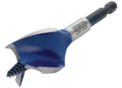 Irwin® Blue Groove 6X Stubby Wood Bit 28 x 100mm IRWIN® - RockBottom Northampton