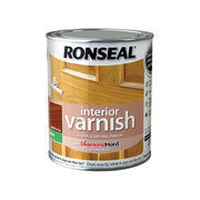 Ronseal Interior Varnish Quick Dry Matt Medium Oak 250ml Ronseal - RockBottom Nothampton