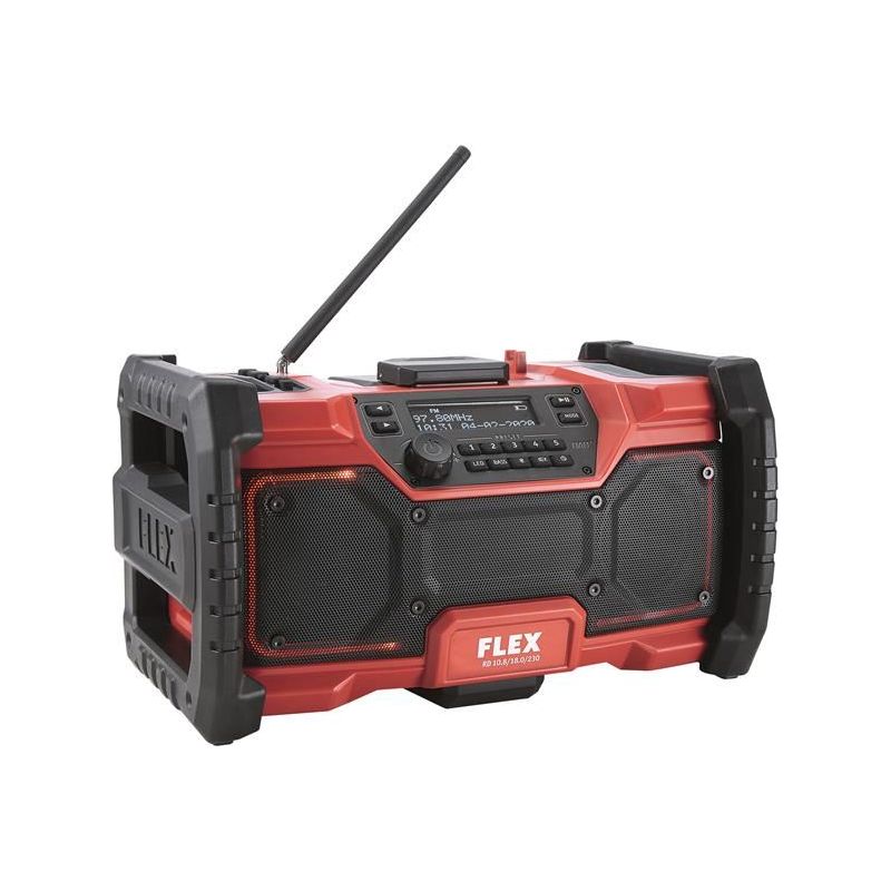 Flex Power Tools RD 10.8/18.0/230 Cordless Radio 240V & Li-ion Bare Unit Flex Power Tools - RockBottom Northampton