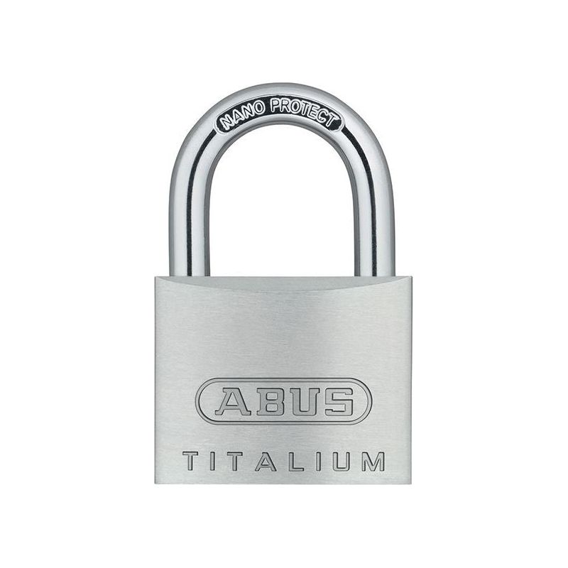 Abus Mechanical 64TI/40mm TITALIUM™ Padlock Twin Pack ABUS Mechanical - RockBottom Northampton 