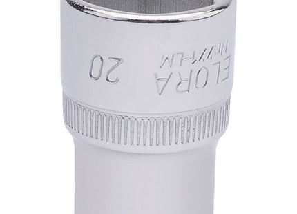 Draper Elora Hexagon Socket, 1/2" Sq. Dr., 20mm 15309 Draper - Town Tools 