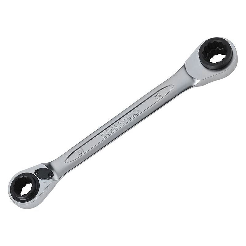 Bahco S4RM Series Reversible Ratchet Spanner 12/13/14/15mm Bahco - RockBottom Northampton