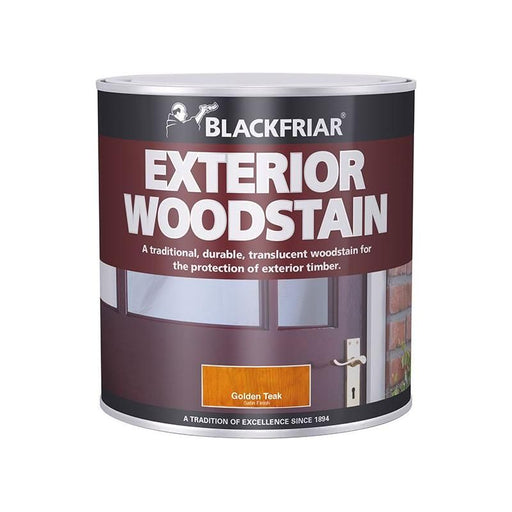Blackfriar Traditional Exterior Woodstain Nut Brown 500ml Blackfriar - RockBottom Northampton