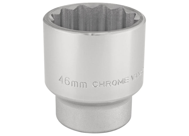 Draper 12 Point Socket, 3/4" Sq. Dr., 46mm 16706 Draper - Town Tools 
