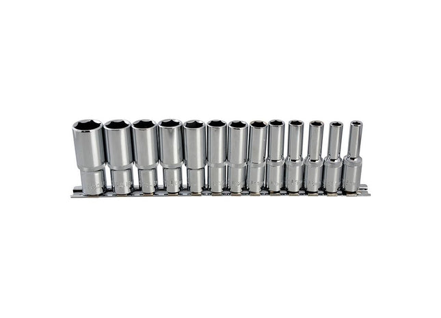 Bluespot Tools 3/8in Drive Deep Socket Set, 13 Piece BlueSpot Tools - RockBottom Northampton