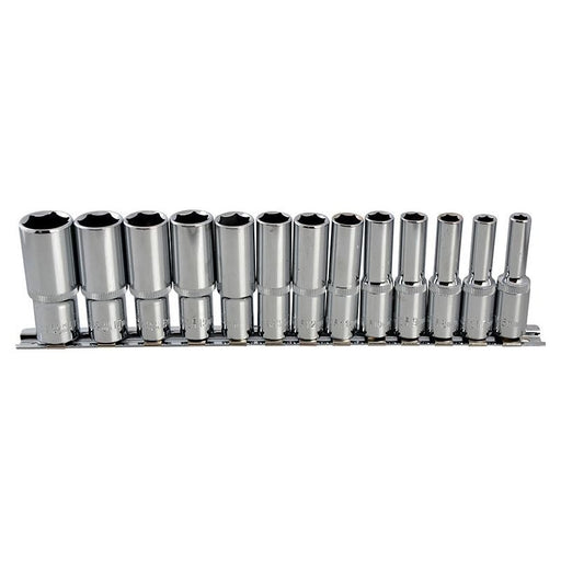 Bluespot Tools 3/8in Drive Deep Socket Set, 13 Piece BlueSpot Tools - RockBottom Northampton