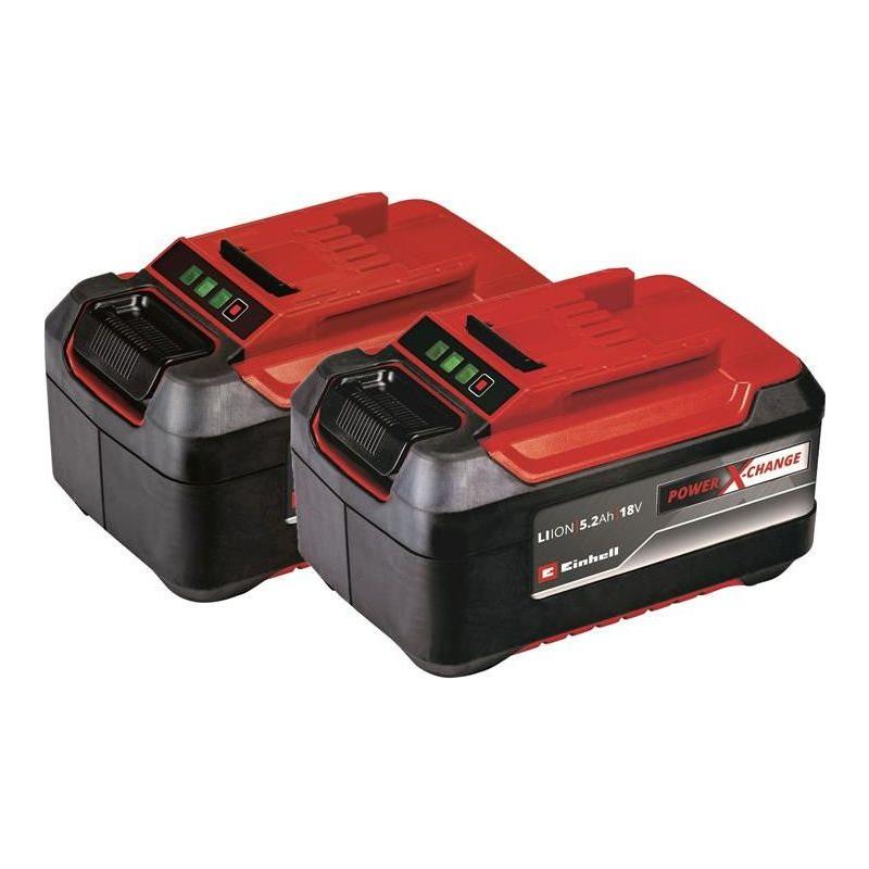 Einhell Power X-Change Battery Twin Pack 18V 5.2Ah Li-ion Einhell - RockBottom Northamptin