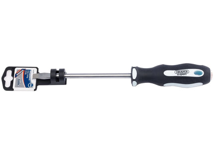Draper Plain Slot Soft Grip Screwdriver, 8.0 x 150mm 34979 Draper - Town Tools 