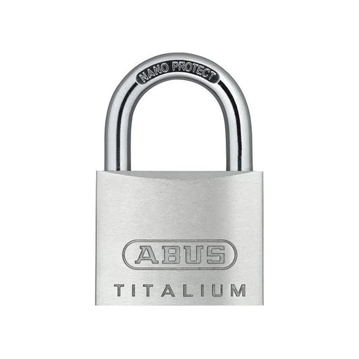 Abus Mechanical 64TI/45mm TITALIUM™ Padlock Carded ABUS Mechanical - RockBottom Northampton 