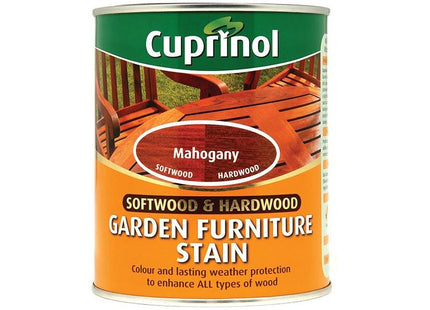 Cuprinol Softwood & Hardwood Garden Furniture Stain Mahogany 750ml Cuprinol - RockBottom Northampton