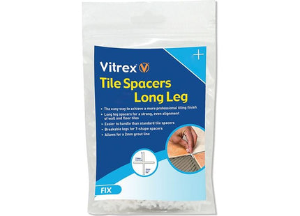 Vitrex Long Leg Spacer 2mm (Pack 1500) Vitrex - RockBottom Northampton