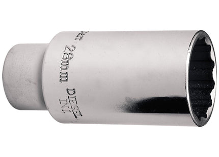 Draper HGV Diesel Injector Socket, 1/2" Sq. Dr., 28mm 21833 Draper - Town Tools 