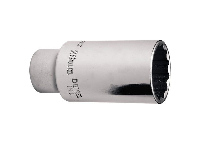 Draper HGV Diesel Injector Socket, 1/2" Sq. Dr., 28mm 21833 Draper - Town Tools 