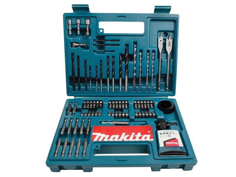 Makita B-53811 Drill & Screwdriver Bit Accessory Set, 100 Piece Makita - RockBottom Northampton 