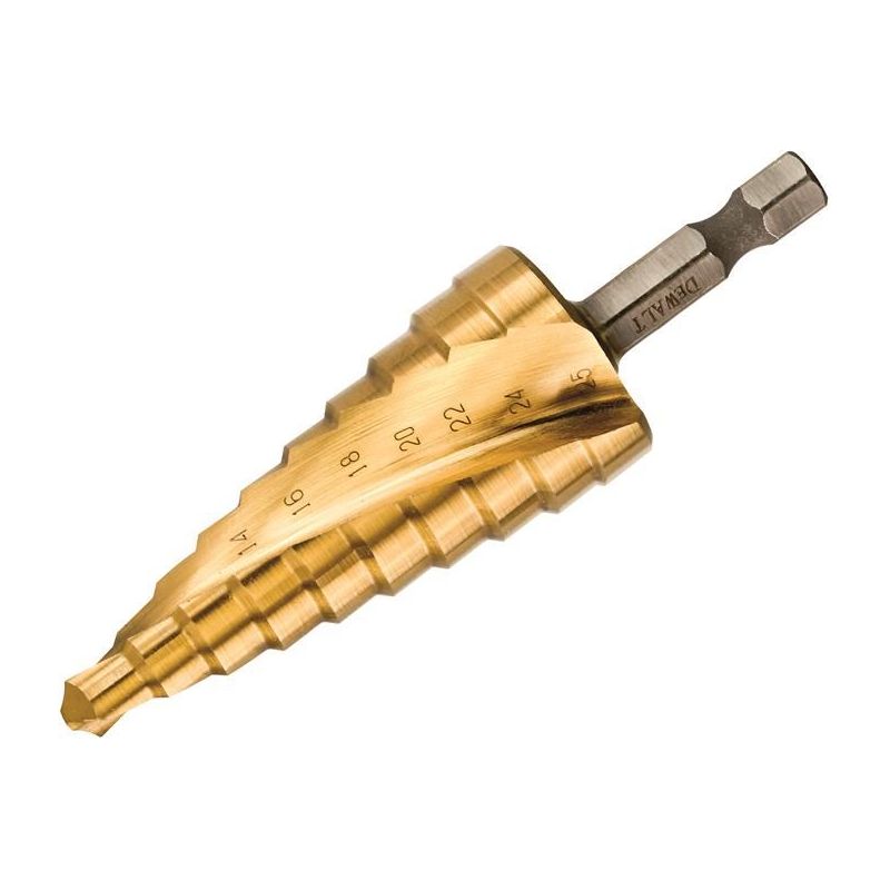 Dewalt Power Tools Extreme Step Drill Bit 14-25mm DeWALT Power Tools - RockBottom Northampton