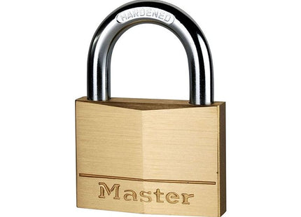 Master Lock Solid Brass 60mm Padlock 5-Pin Master Lock - RockBottom Northampton