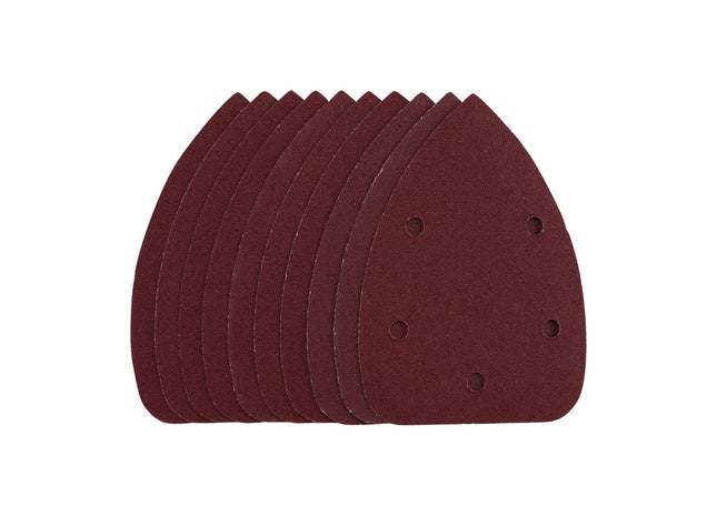 Draper Detail Sanding Sheets with Hook and Loop, 140mm, 120 Grit, SSD2 (Pack of Draper - Town Tools 