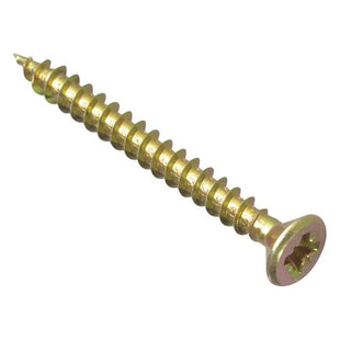 Forgefix Multi-Purpose Pozi Compatible Screw CSK ST ZYP 4.5 x 45mm Box 200 ForgeFix - RockBottom Northampton