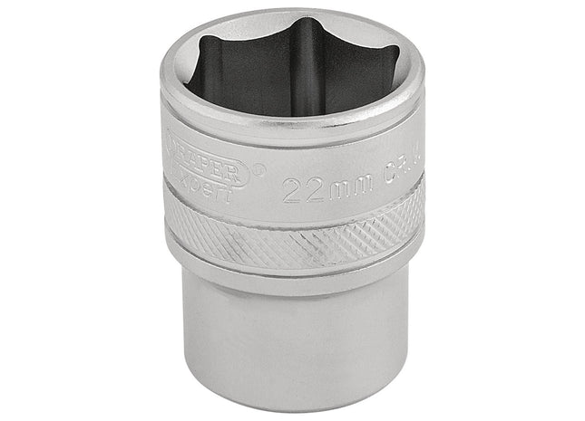 Draper 6 Point Metric Socket, 1/2" Sq. Dr., 22mm 16613 Draper - Town Tools 