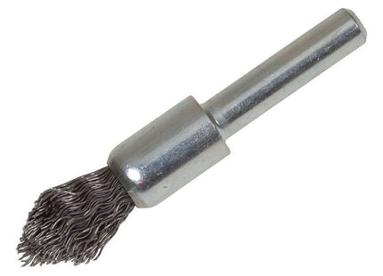 Lessmann Pointed End Brush with Shank 12/60 x 20mm, 0.30 Steel Wire Lessmann - RockBottom Northampton