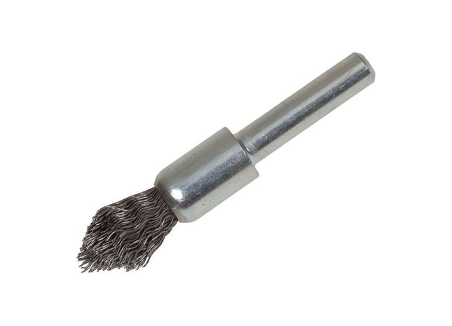 Lessmann Pointed End Brush with Shank 12/60 x 20mm, 0.30 Steel Wire Lessmann - RockBottom Northampton