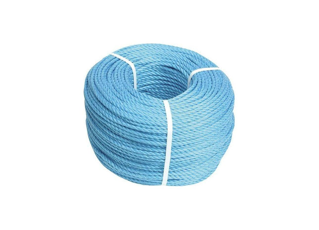 Faithfull Blue Poly Rope 8mm x 30m Faithfull - RockBottom Northampton