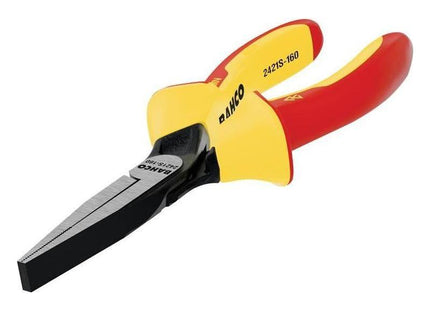 Bahco 2421S ERGO™ Insulated Flat Nose Pliers 160mm (6.1/4in) Bahco - RockBottom Northampton