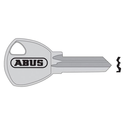 Abus Mechanical 65/50 50mm +60 New Key Blank ABUS Mechanical - RockBottom Northampton 