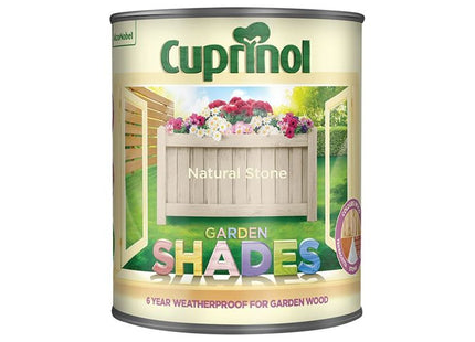 Cuprinol Garden Shades Natural Stone 1 litre Cuprinol - RockBottom Northampton